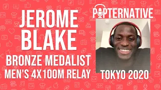 Jerome Blake talks about winning the bronze medal for Canada in the Men's 4x100m relay at Tokyo 2020