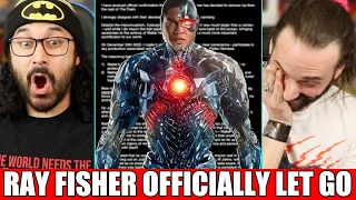 Ray Fisher OFFICIALLY FIRED As Cyborg In DCEU | RELEASES REVEALING STATEMENT - REACTION & THOUGHTS!