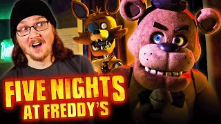 FIVE NIGHTS AT FREDDY'S MOVIE REACTION & REVIEW | First Time Watching | FNAF