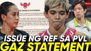 Aiza HUMUGOT sa IG! Angels MAY Statement NA!, Ref MASUSUSPINDI!?, Coach TAKA May PARINIG sa PNVF!