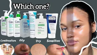 HOW TO CHOOSE THE RIGHT CLEANSER FOR YOUR SKIN BASED ON YOUR SKIN TYPE