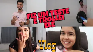 TROLLEI ELE - ESTOU GRÁVIDA? | A PESSOA QUE SE REFERIU A TENTANTE DRAMÁTICA ME RESPONDEU - VLOG