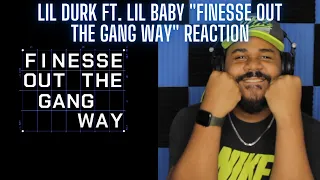 Lil Durk - Finesse Out The Gang Way feat. Lil Baby (Official Lyric Video) REACTION