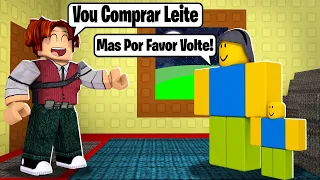 SAÍ DE CASA PRA COMPRAR LEITE (Roblox Be a Dad and get Milk Simulator • Parte 1)