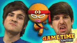 CAN'T CATCH THE NINJA BREAD MAN (Gametime w/ Smosh)