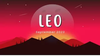 LEO - September 2023 💙✨️ "Mulai Koreksi Dirinya"