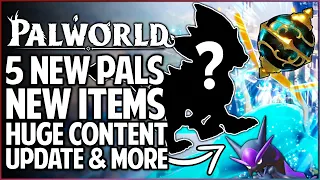 Palworld - 5 NEW PALS & ALL the New Content Coming Soon - BIG Datamine, Missing Items Found & More!