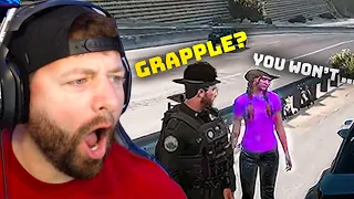 KAREN Finds Out How a GRAPPLER Tastes | GTA V RP