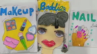 ROBLOX Makeup baddies Blind bag Asmr💖 Satisfying Unboxing Makeip Baddie blind bag!! PaperDiy!!