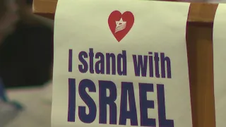 Central Texans show support for Israel at vigil | FOX 7 Austin