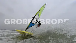 First time Windsurfing with my new 5.2 Sailloft AIR! | Großenbrode