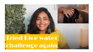 Replace messy DIY’s with all Natural Rice Water Challenge|| Ricewaterchallange|| Anupama Anandkumar