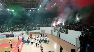 #Ultras #flame_Boys AHLI TRIPOL (جماهير #الاهلي #طرابلس احتفال التتويج بالكأس) (تيامو)