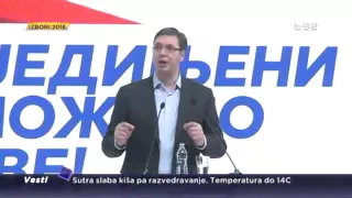 Vučić: Borba za budućnost Srbije neće biti laka