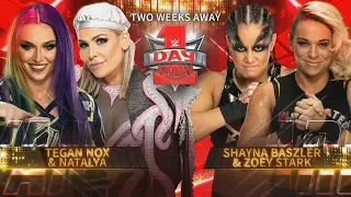 Tegan Nox and Natalya vs Shayna Baszler and Zoey Stark RAW 01/01/2024 (in Spanish)