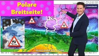 Deutschland friert ein: Winter-Walze rollt an! Dauerfrost dank Kältepeitsche! Nachts bis -20 °C!