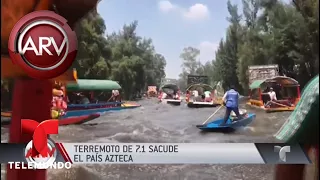 Miguel Varoni vive el terremoto en México | Al Rojo Vivo | Telemundo