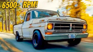 My NASCAR Inspired F100 Hits the MOUNTAINS & Sounds Insane!