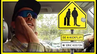 "Do A Kickflip!" With Eric Koston In Glendale, California