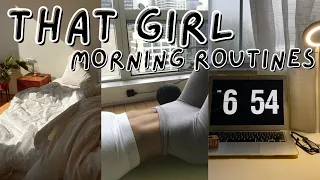 THAT GIRL morning routines tiktok compilation