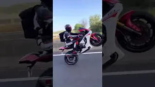 wheelie bersama yamaha r1