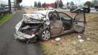 13 Car Crash - Highway 95 and Kathleen - Coeur d'Alene, Idaho - October 23, 2012