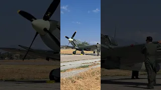 Hellenic Air Force Spitfire shutdown Merlin