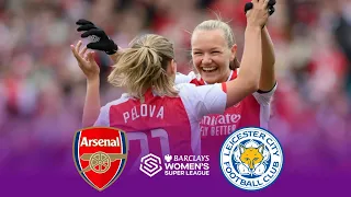 Arsenal vs Leicester City Women's - FA Women's Super League | 21/04/2024