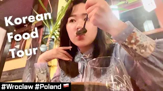 [Wrocław VLOG] Trying Korean food in Poland