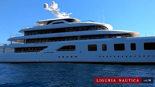 Megayacht Aquarius 92 a Portofino