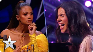 Sirine Jahangir's memorable version of 'Carry You' has us all crying | Semi-Finals | BGT 2020