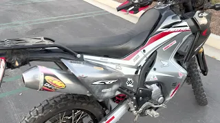 Well-Maintained 2018 Honda CRF250L Rally - Upgraded Tires