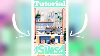 💡Идея рабочего места в Симс 4/Лайфхаки Симс 4/ The Sims 4 idea #shorts #short