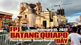 FPJ Batang Quiapo Day LIVE Viewing at Plaza Miranda, Quiapo Manila 8pm February 13, 2023