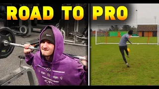 MY NEW PROFESSIONAL FOOTBALL PROGRAMME... (DAY IN THE LIFE OF A FOOTBALLER)