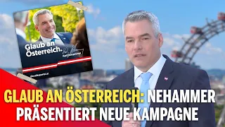 ÖVP-Herbstkampagne ruft zu "GLAUBEN" an Österreich auf