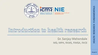 Introduction to Health Research