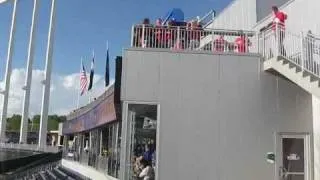 Newly-renovated Kauffman Stadium