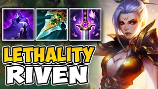 I Tried A Full Lethality Riven Build... What Was Riot Thinking?