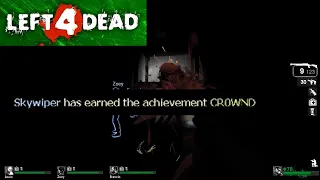 Kill a Witch with a single headshot - Cr0wnd | Left 4 Dead