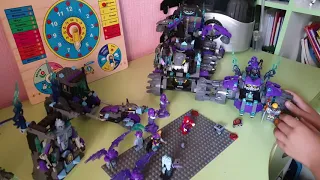 LEGO nexo knights три брата обзор
