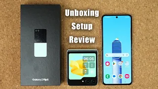 Samsung Galaxy Z Flip 5 - Unboxing, Full Setup & Review