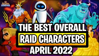 The Best Overall Characters for the Titan Raid | April 2022 | Disney Sorcerer's Arena