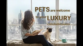 Your four-legged friends are welcome here in super luxury condo in Bangkok!