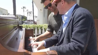 Spontaneous Jazz Duet on a Street Piano in Venice Beach #2 (with Frans Bak)