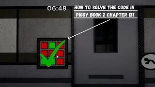 HOW TO SOLVE THE CODE IN PIGGY BOOK 2 CHAPTER 12!