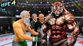 Old Bruce Lee vs. Old Tiger (EA sports UFC 4)