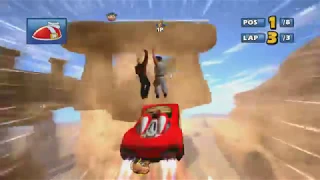 Sonic and SEGA All Stars Racing (Xbox 360) - Single Race - Sandy Drifts (Jacky & Akira)