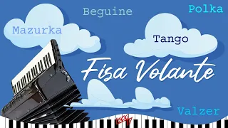 Fisa Volante | Ballo Fisarmonica Tradizionale | Mix Liscio Folk 2024 | Tarantella, Tango, Valzer