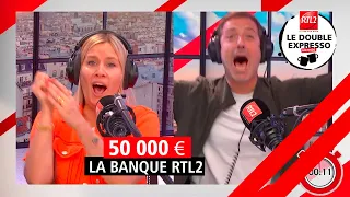 Flavia a gagné 50000 €  à La Banque RTL2 (15/12/22)